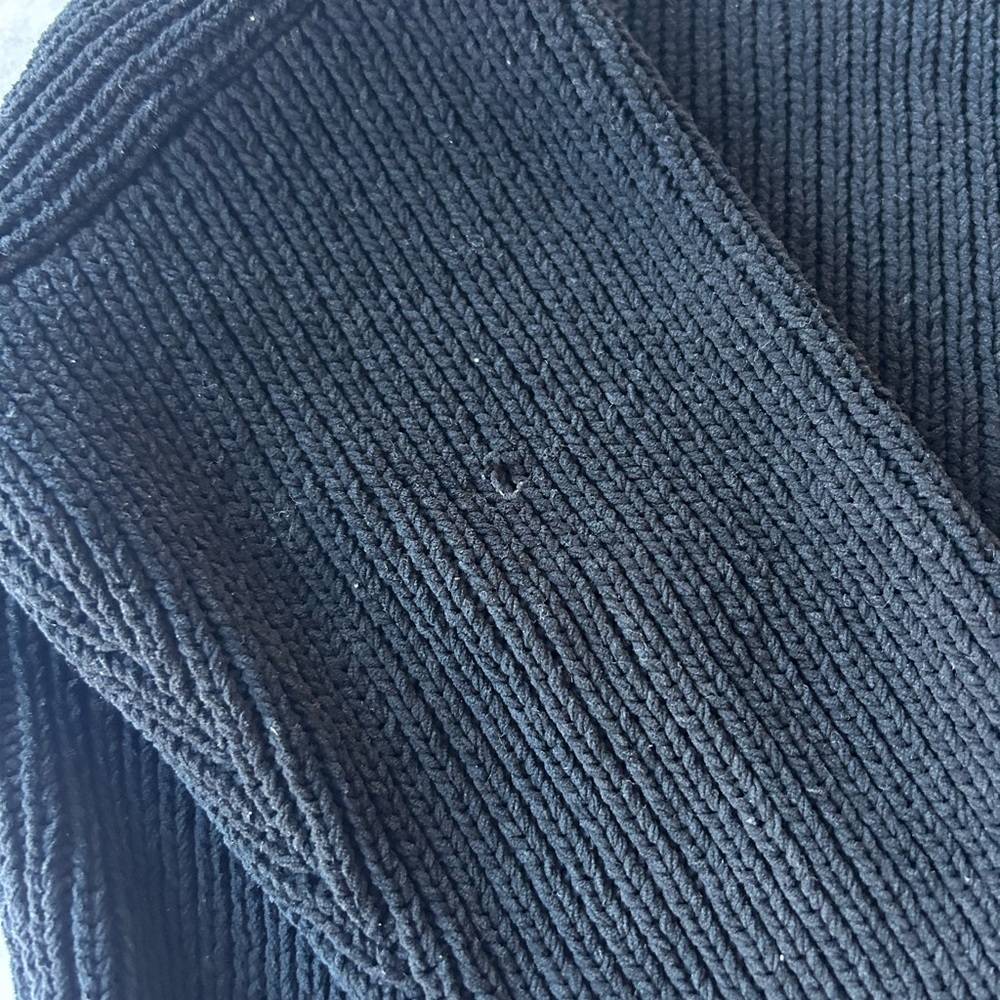 Abercrombie & Fitch Black Ribbed Turtleneck - Picture 4 of 4